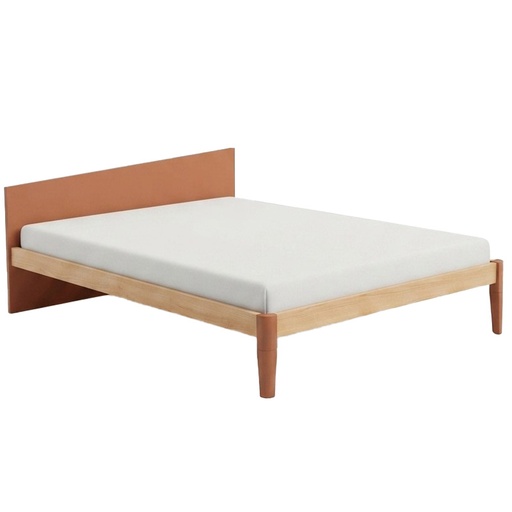 LIT BOIS LENA SANS SOMMIER - 120 x 200 cm