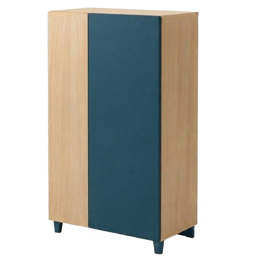 ARMOIRE BOIS LENA 2 PORTES - 100x60xHt.180 cm