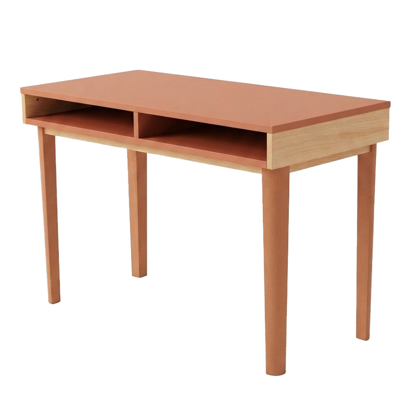 BUREAU BOIS LENA 2 NICHES - 55 x 117 x Ht.75 cm