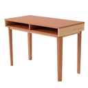 BUREAU BOIS LENA 2 NICHES - 55 x 117 x Ht.75 cm