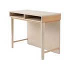 BUREAU BOIS LENA 2 NICHES + VOILE DE FOND - 55x117xHt.75cm