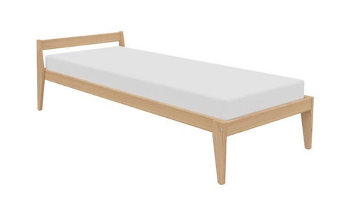 [MOBMA01-090190] LIT BOIS MANON SANS SOMMIER - 90 x 190 cm