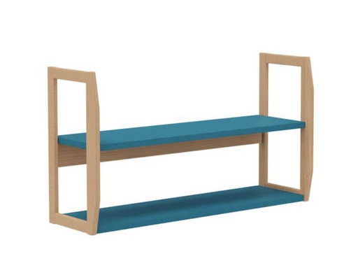 [MOBMA45-MUR-] ETAGERE MURALE BOIS MANON - 75 x 30 x Ht.50 cm