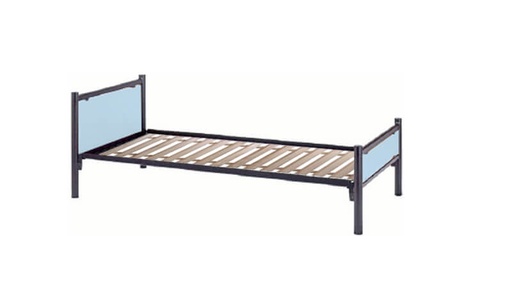 [MOM03-090200 | LATRIG-] LIT METAL TETE PANNEAU JANUS + SOMMIER CONFOLARI - 90x200cm