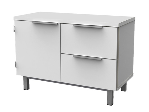 BUFFET 1 PORTE 2 TIROIRS - 80 x 45 x Ht.76 cm