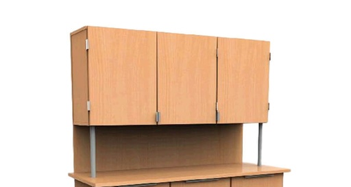 OPTION SURMEUBLE 3 PORTES DESSERTE MADY - 140x34xHt.91cm