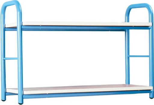ETAGERE MURALE LAURA - 2 tablettes - 80x31xHt.53 cm