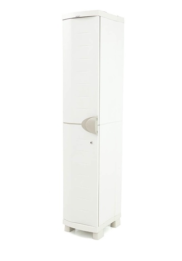 [MOP20-2PPL35] ARMOIRE RESINE MARIO 2 PORTES - 35x45xHt.184 cm