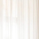 Voilage aspect lin recyclé COCKER - Collection TRANSPARENCE