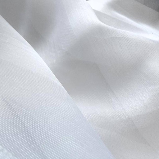 Voilage rayé 5-5884 - Collection TRANSPARENCE