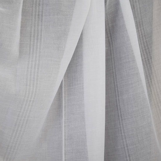 Voilage rayé 5-3206 - Collection TRANSPARENCE