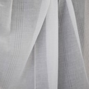Voilage rayé 5-3206 - Collection TRANSPARENCE