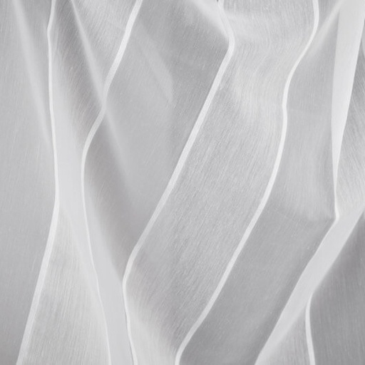 Voilage rayé 5-51176 - Collection TRANSPARENCE