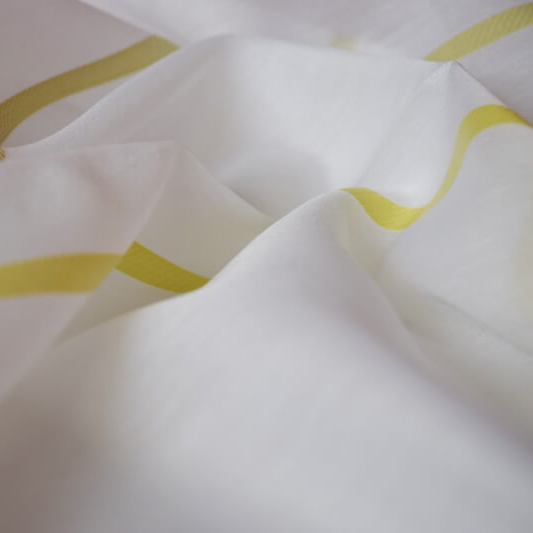 Voilage rayé 5-51259 - Collection TRANSPARENCE