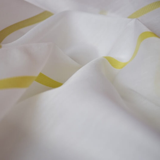 [RDX-5-51259-Plis simple-à définir] Voilage rayé 5-51259 - Collection TRANSPARENCE