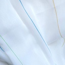Voilage rayé 5-50199 - Collection TRANSPARENCE