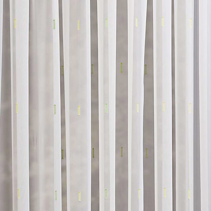 Voilage rayé 5-9972 - Collection TRANSPARENCE