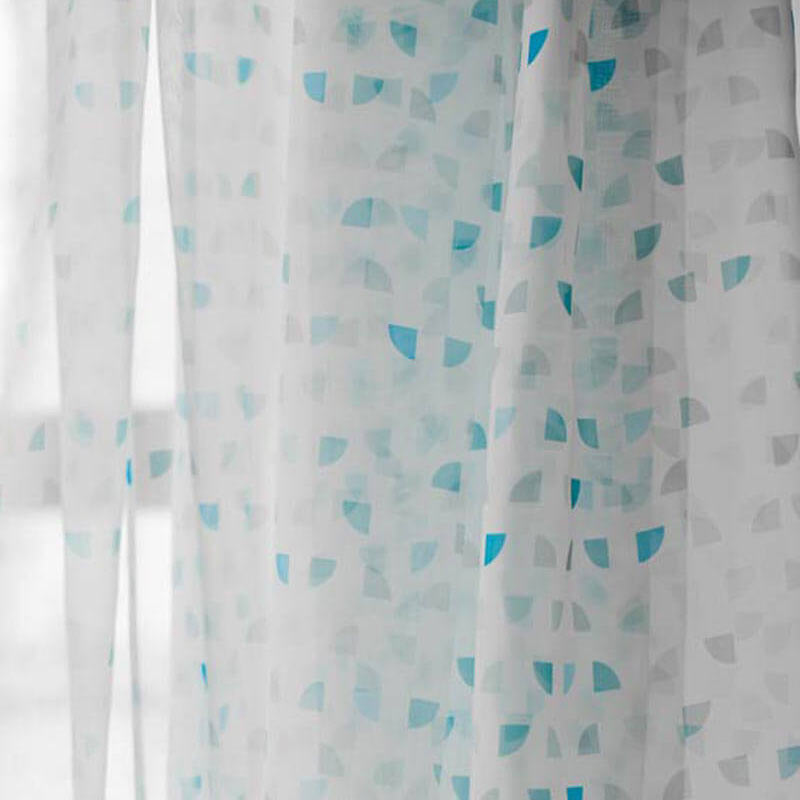 Voilage imprimé 90100 SOTO - Collection TRANSPARENCE