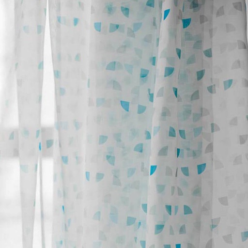 Voilage imprimé 90100 SOTO - Collection TRANSPARENCE