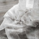 Voilage imprimé 90100 PAEONIA - Collection TRANSPARENCE