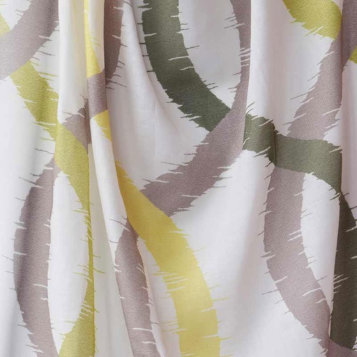 Voilage imprimé 28-1721-500 - Collection TRANSPARENCE