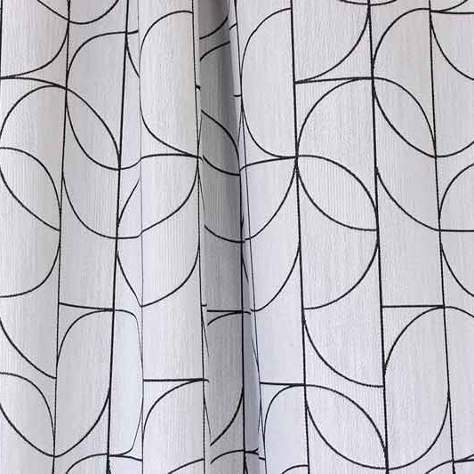 Rideau jacquard CIRCLE - Collection Prestige
