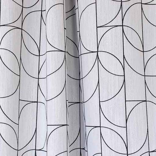 [RDX-D-CIRCLE-Œillets Ø 8mm-à définir] Rideau jacquard CIRCLE - Collection Prestige