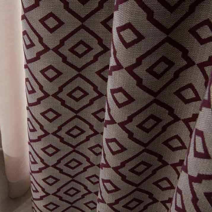 Rideau jacquard DIVINE - Collection Prestige