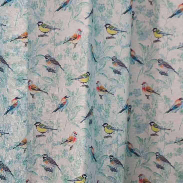 Rideau pare-soleil recyclé SIENTO OISEAUX - Collection FUSION