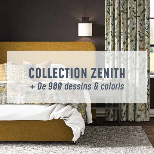 Rideau pare-soleil imprimé Zenith - Collection Zenith