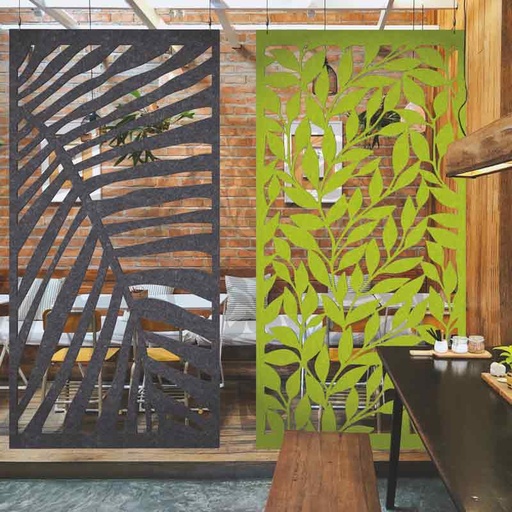 CLOISON DE SEPARATION ACOUSTIQUE BELLA - Lg.1100 x Ht.1900 mm