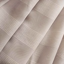 Voilage rayé FOLK - Collection TRANSPARENCE