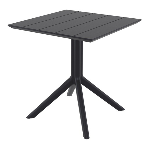 TABLE POLYPROPYLENE PAUL - 70 x 70 x Ht.74 cm