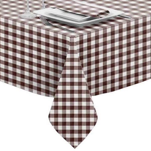 [NAP905-RO-Rouge-110 cm] NAPPE RONDE DOMINO 905