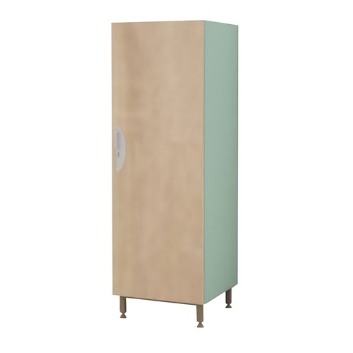 [MOM-SA20-1PPL-] ARMOIRE 1 PORTE SACHA - 60x58xHt.180cm