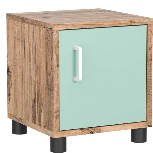 CHEVET AVEC PORTE LUCAS - 35x35xHt.40cm