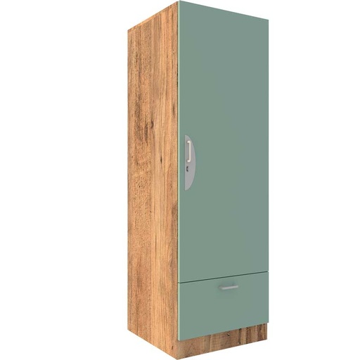 ARMOIRE 1 PORTE 1 TIROIR LUCAS - 60x58xHt.180cm