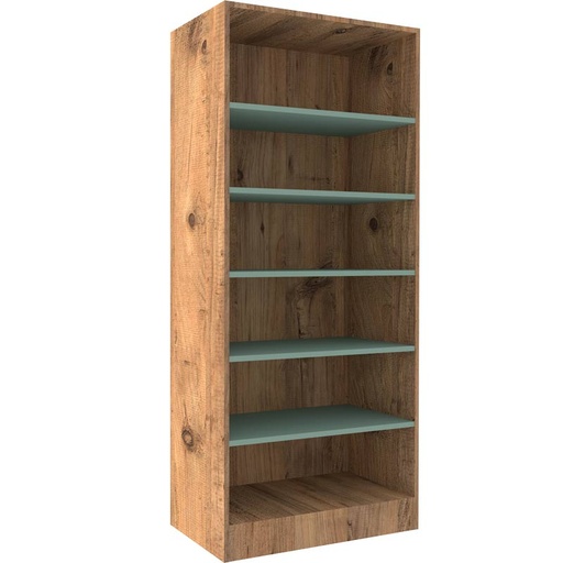 [MOB-LU26-à définir-à définir-à définir-à définir] BIBLIOTHEQUE LUCAS - 80x40xHt.180cm