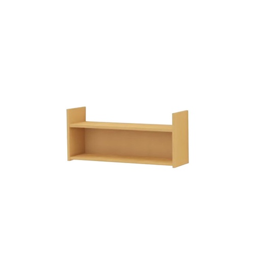 [MOB-LU45-2T--à définir-à définir] ETAGERE MURALE 2 TABLETTES LUCAS - 80x20,7xHt.35cm