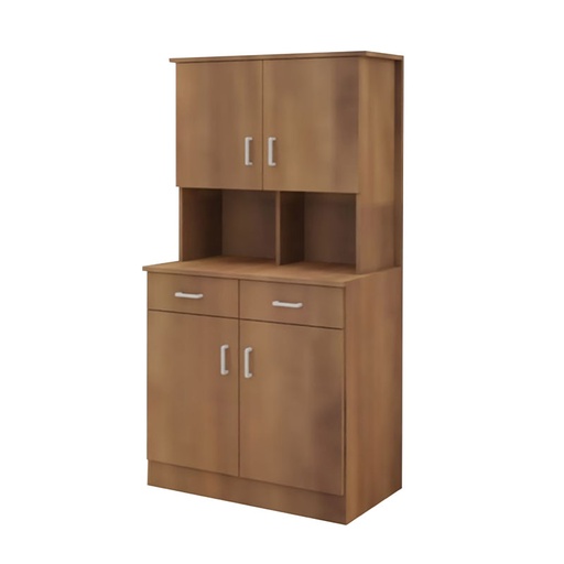 [MOB-LU35-2P2T+H] BUFFET 2 PORTES 2 TIROIRS + ELEMENT HAUT LUCAS - 87x52xHt.170 cm