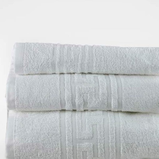 [64LIT-10 | BLANC] SERVIETTE DE TOILETTE - LITELIA 420 - Blanc
