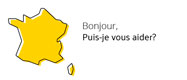 Carte de France ACM standard téléphonique
